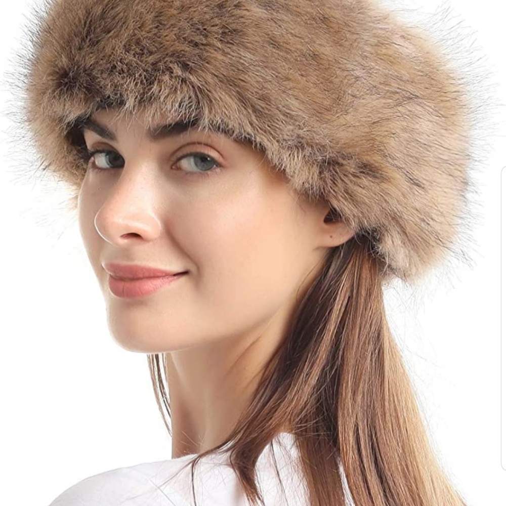 Faux fur headband